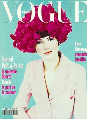 Vintage Vogue magazine covers - wah4mi0ae4yauslife.com - Vogue Paris February 1993 - Janine Giddings.jpg